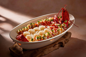 万能蒸烤箱-蒸龙虾